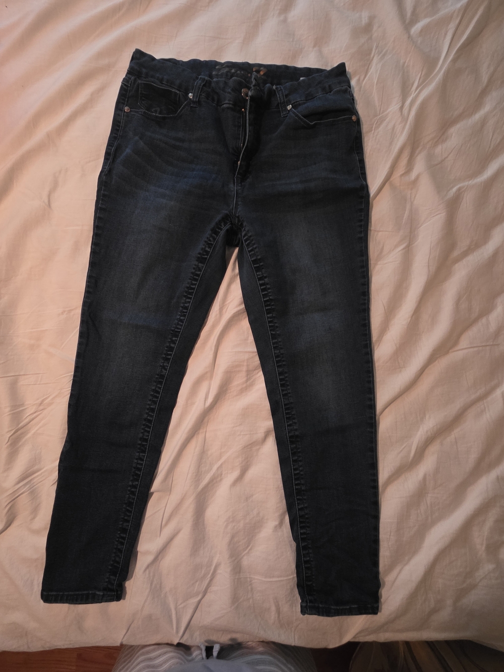 Seven7 Indigo Black Skinny Jeans